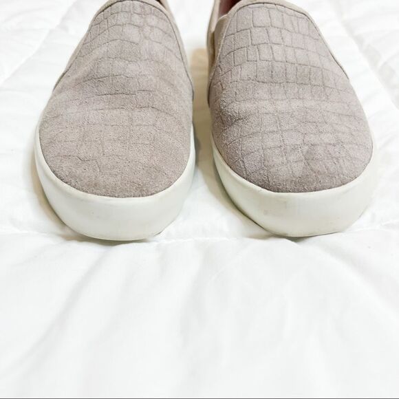 Joie Huxley Crocodile Suede Slip On Sneaker - Picture 3 of 13
